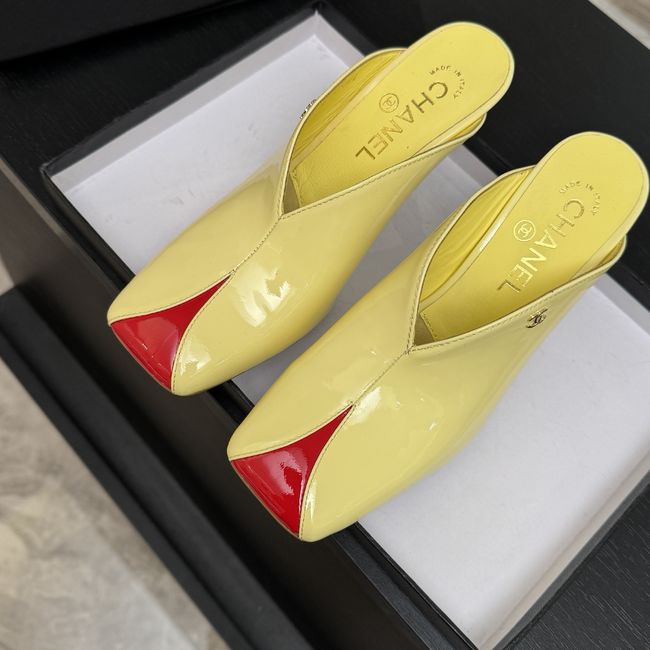 Chanel Mules Patent Calfskin G47606-9