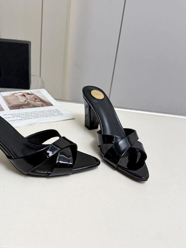 Saint Laurent mule sandals leather 7.5CM F6630-4
