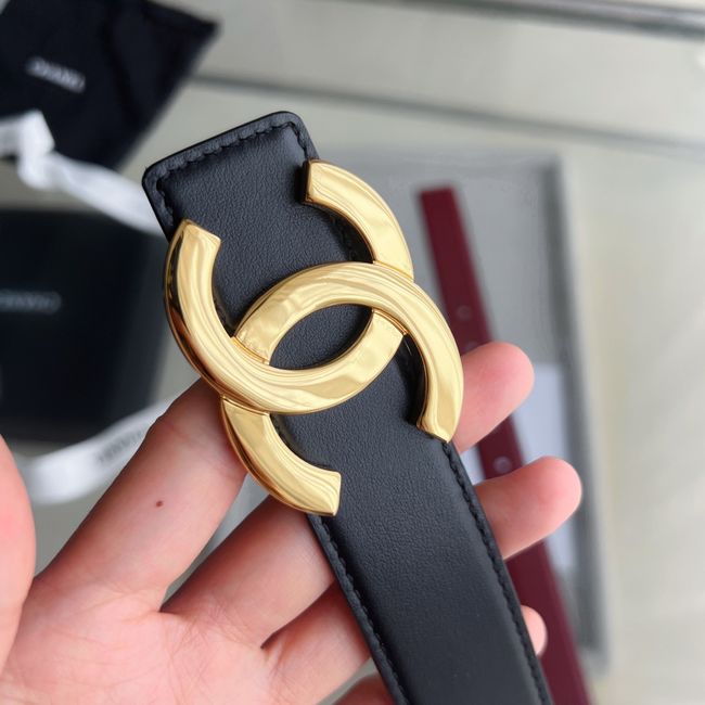 Chanel Leather belt 30MM ABH250-4 Chanel Leather belt 30MM ABH250-4