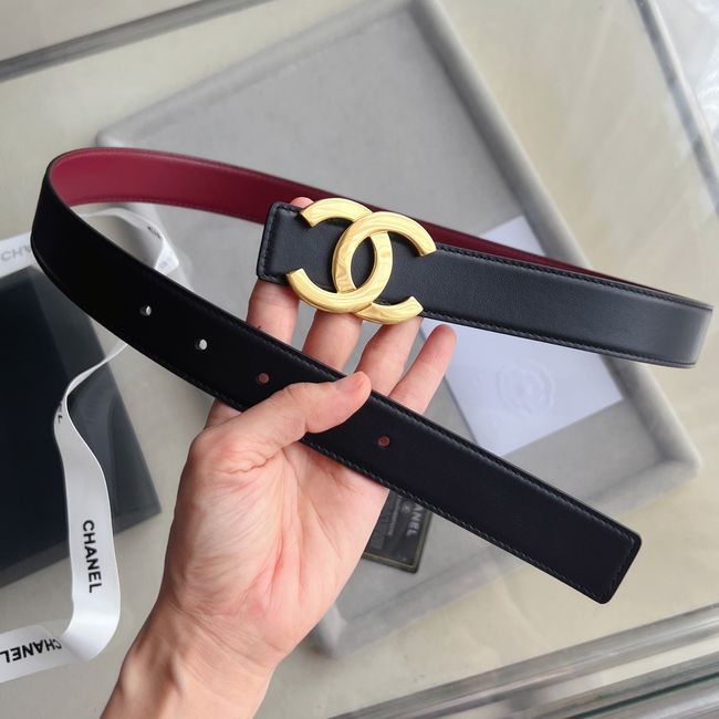 Chanel Leather belt 30MM ABH250-4 Chanel Leather belt 30MM ABH250-4