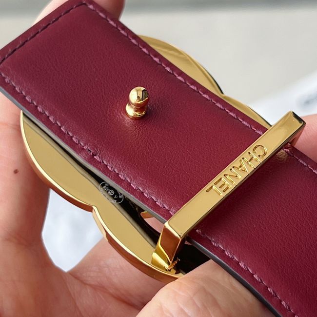 Chanel Leather belt 30MM ABH250-4 Chanel Leather belt 30MM ABH250-4