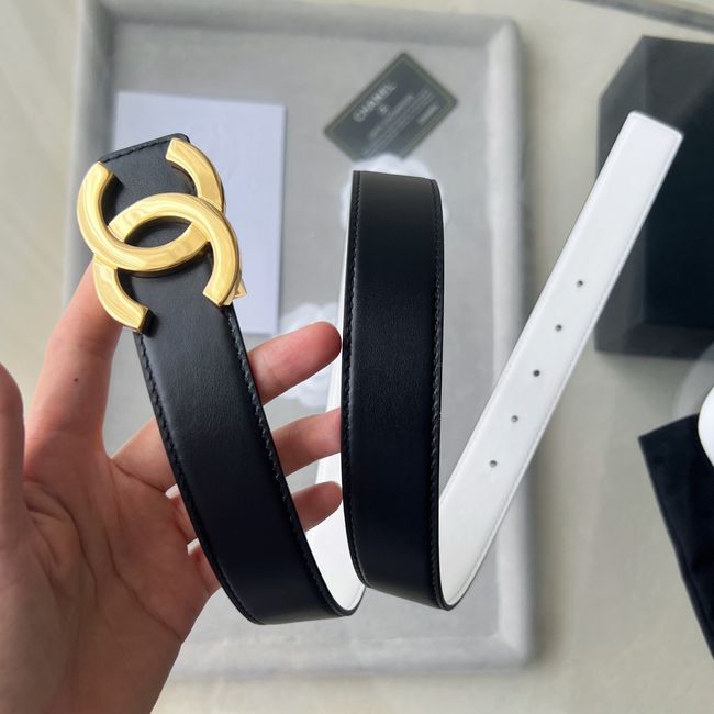 Chanel Leather belt 30MM ABH250-5 Chanel Leather belt 30MM ABH250-5