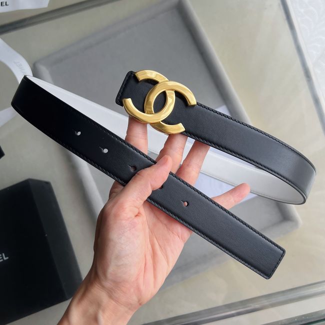Chanel Leather belt 30MM ABH250-5 Chanel Leather belt 30MM ABH250-5