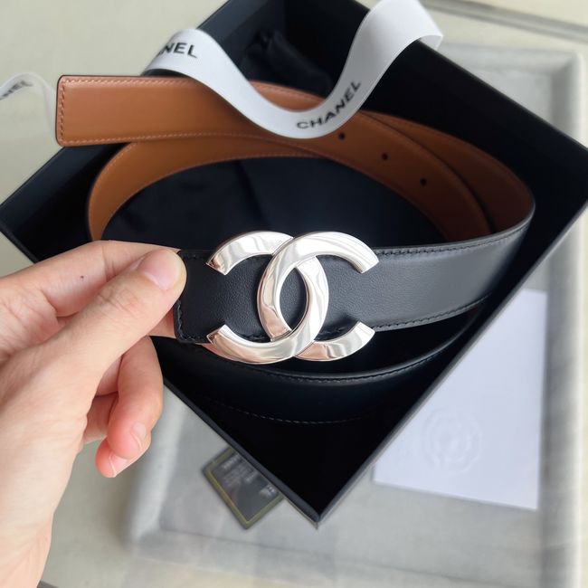 Chanel Leather belt 30MM ABH250-6 Chanel Leather belt 30MM ABH250-6
