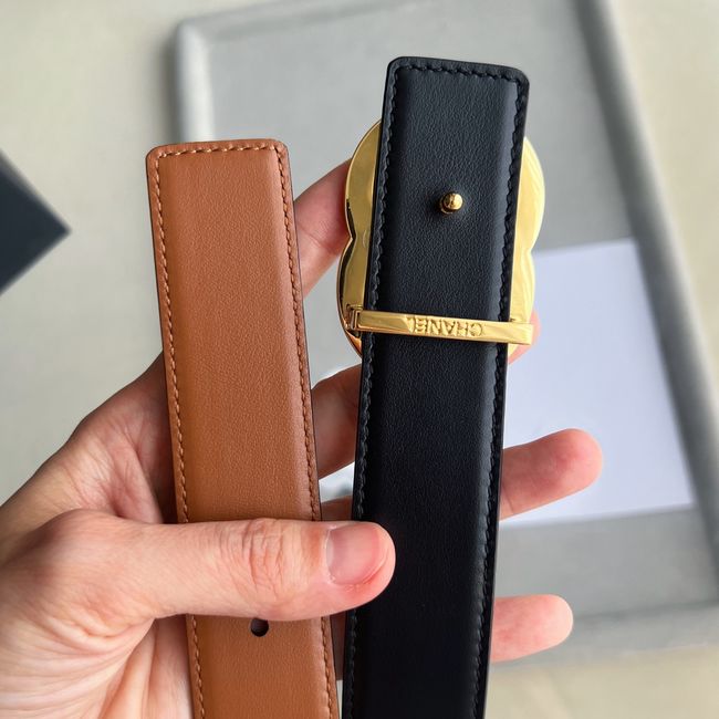 Chanel Leather belt 30MM ABH250-6 Chanel Leather belt 30MM ABH250-6