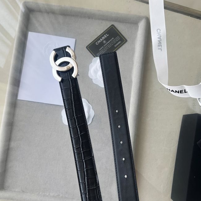 Chanel Leather belt 30MM ABH250-7 Chanel Leather belt 30MM ABH250-7