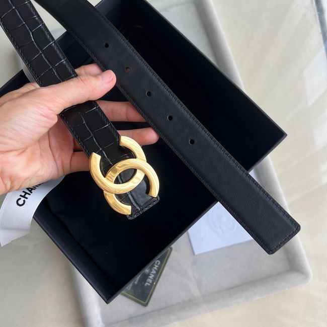 Chanel Leather belt 30MM ABH250-7 Chanel Leather belt 30MM ABH250-7