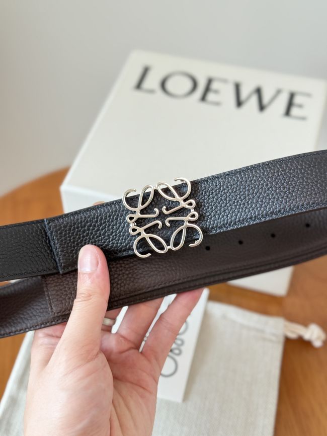 Loewe Cowhide Double-Sided Anagram Belt 35MM 26X03-2 Loewe Cowhide Double-Sided Anagram Belt 35MM 26X03-2