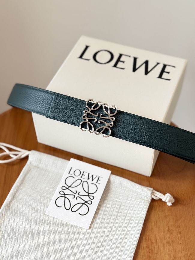 Loewe Cowhide Double-Sided Anagram Belt 35MM 26X03-6 Loewe Cowhide Double-Sided Anagram Belt 35MM 26X03-6