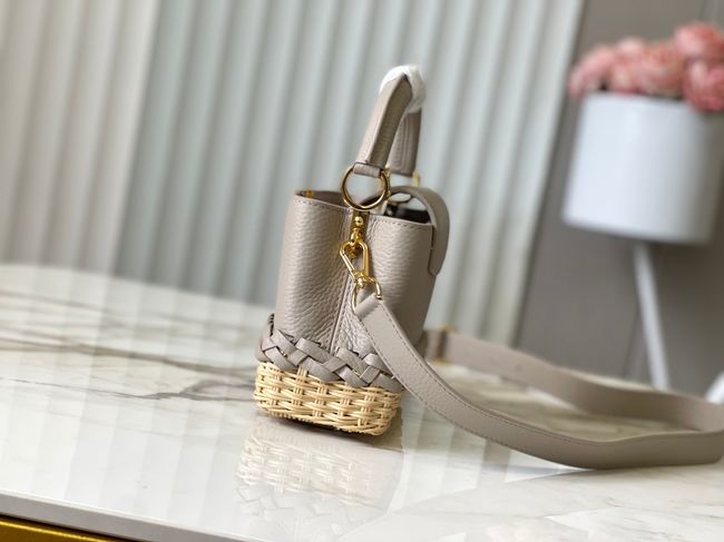 Louis Vuitton Capucines Mini M24977 gray
