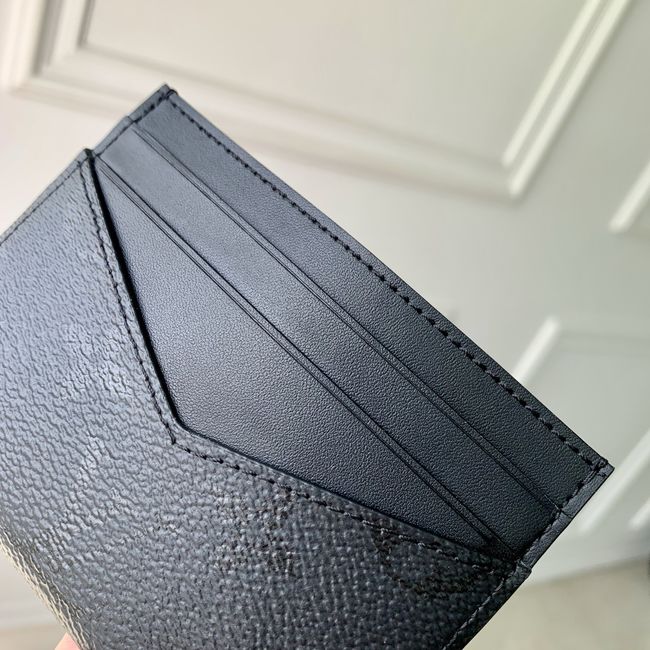 Louis Vuitton Porte-cartes triple M2A674 black