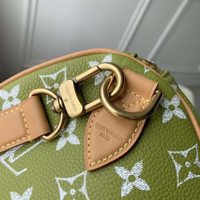 Louis Vuitton Speedy P9 Bandouliere M2A408 white&green Louis Vuitton Speedy P9 Bandouliere M2A408 white&green