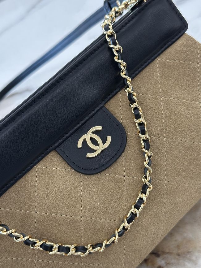 Chanel Clutch with Chain AP5540 apricot