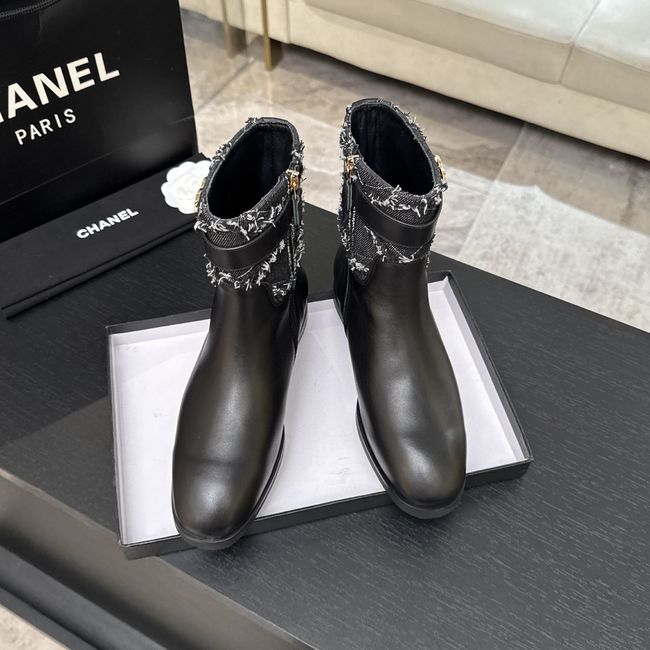 Chanel Short Boots Calfskin G47635-1