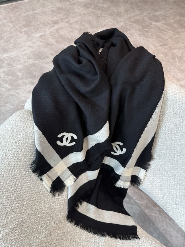 Chanel Wool and Silk Shawl AAC076-1 Chanel Wool and Silk Shawl AAC076-1