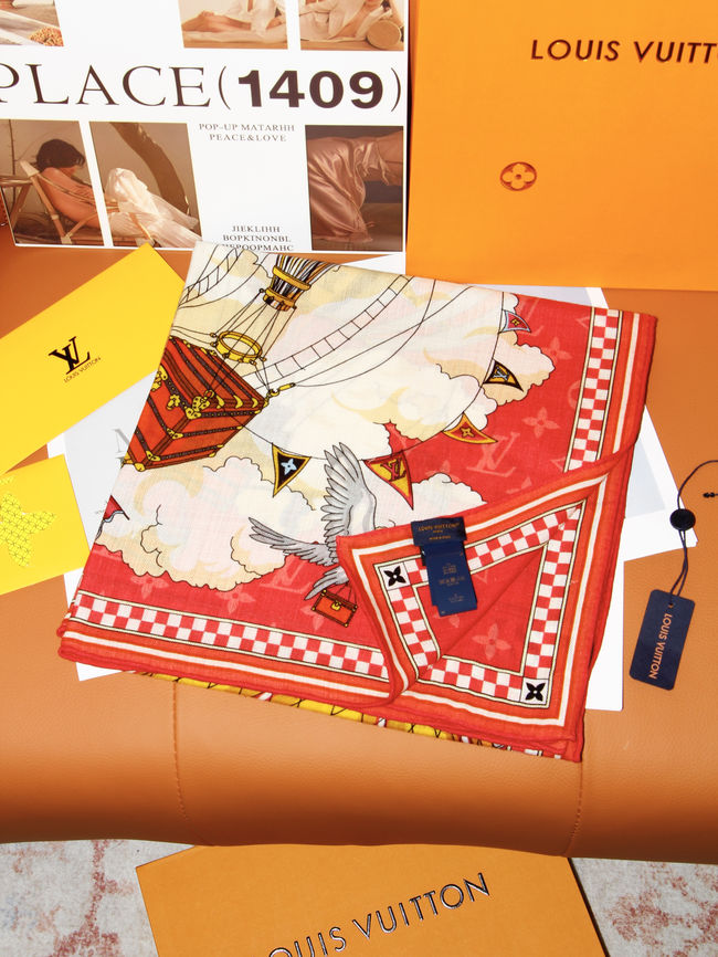 Louis Vuitton Monogram Shine Shawl M9A254-4 Louis Vuitton Monogram Shine Shawl M9A254-4
