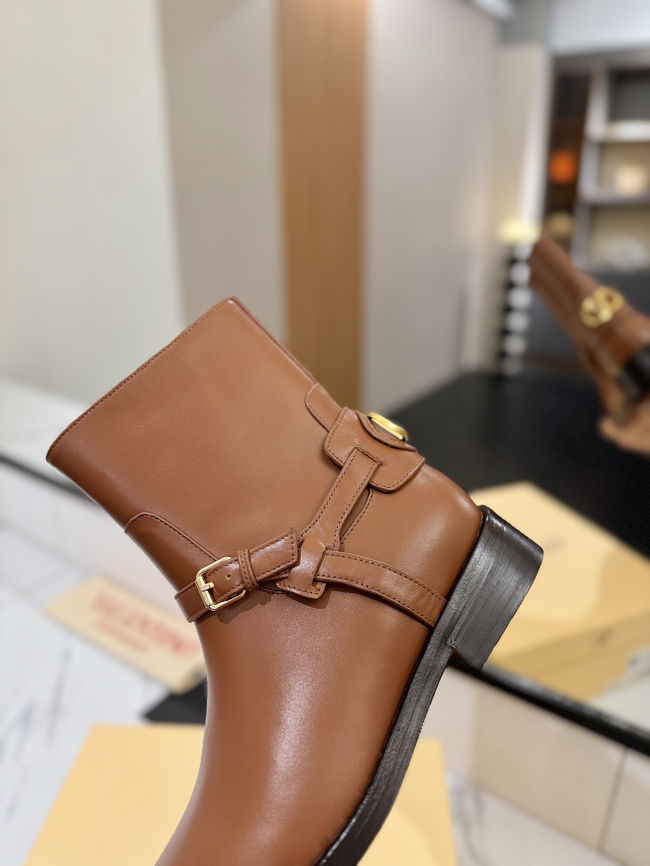 Valentino LOGO cowhide ankle boots S0QN8-5