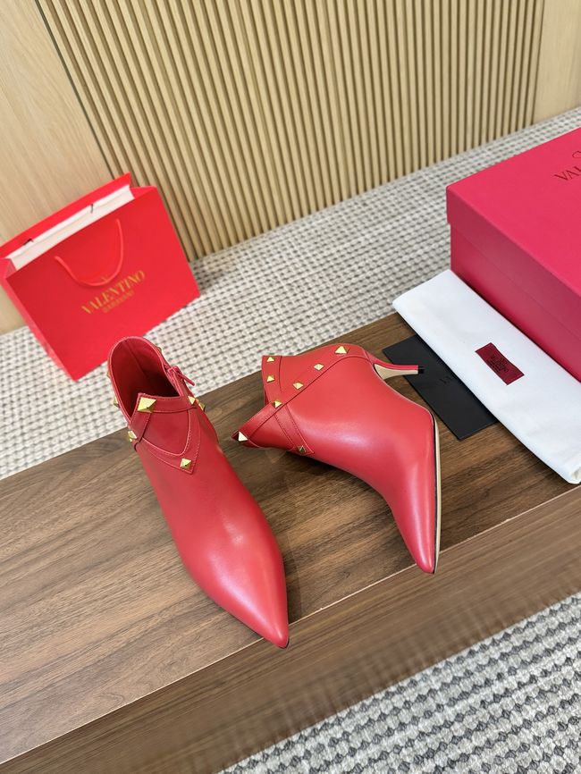 Valentino VLOGO SIGNATURE Cowhide Ankle Boots S0CK1-4
