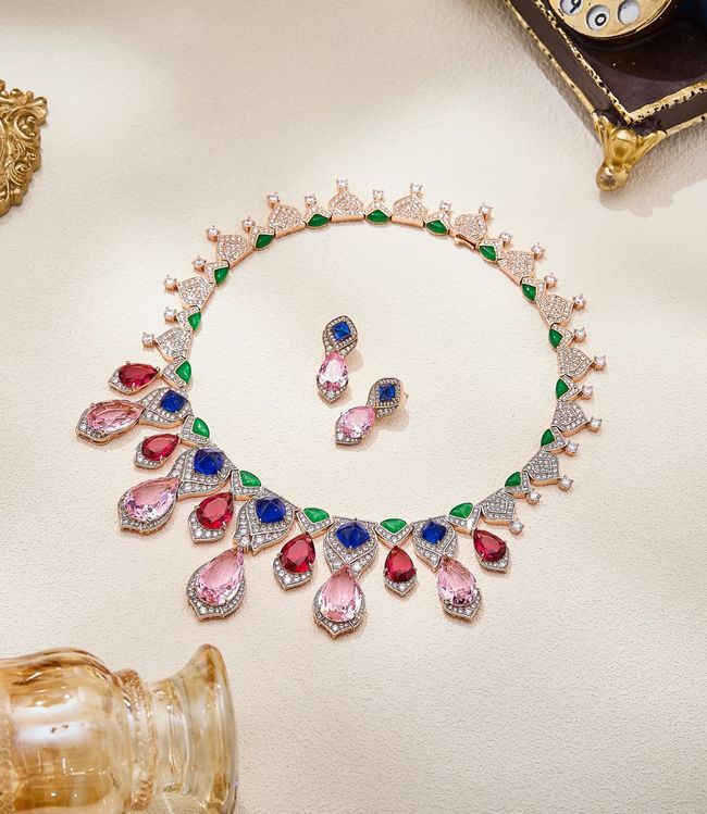 BVLGARI necklace&Earring EE10040
