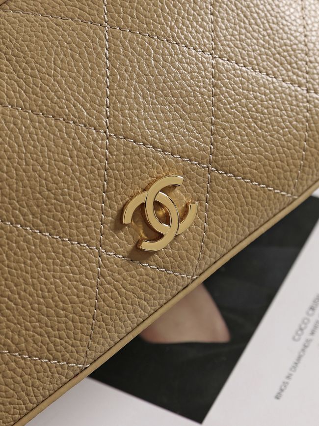 CHANEL Hobo Bag AS6640 apricot