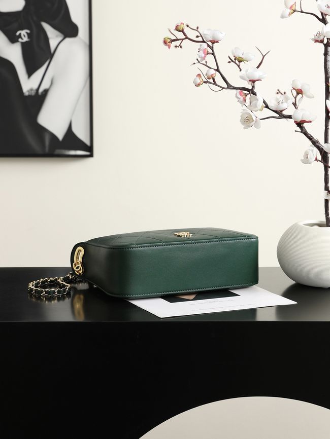 CHANEL Hobo Bag AS6640 green CHANEL Hobo Bag AS6640 green