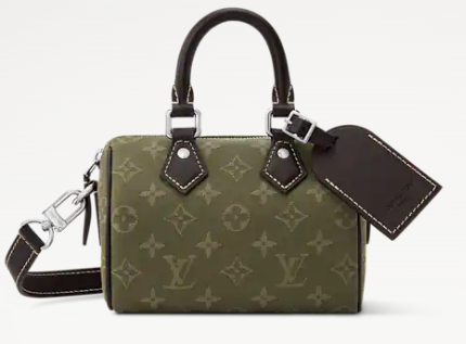 Louis Vuitton Speedy 18 Bandouliere M2A609 Khaki Green