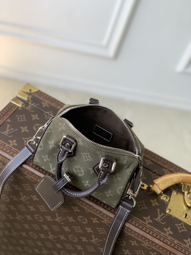 Louis Vuitton Speedy 18 Bandouliere M2A609 Khaki Green