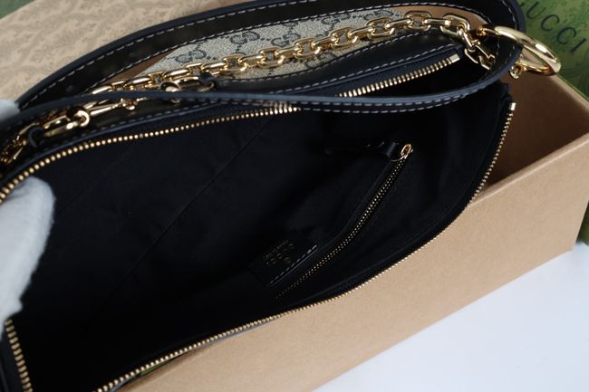 Gucci Starlet medium shoulder bag A00CI1 black