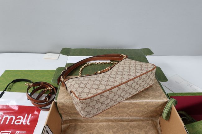 Gucci Starlet medium shoulder bag A00CI1 brown