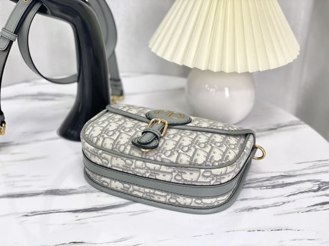 MEDIUM DIOR BOBBY BAG Warm Taupe Box Embroidery M2170 gray