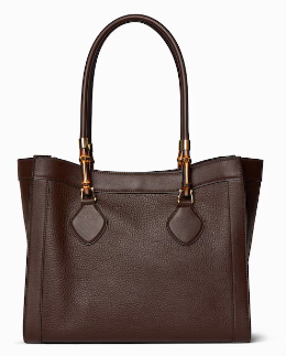 Gucci Bamboo Tote medium bag A005YB Dark brown