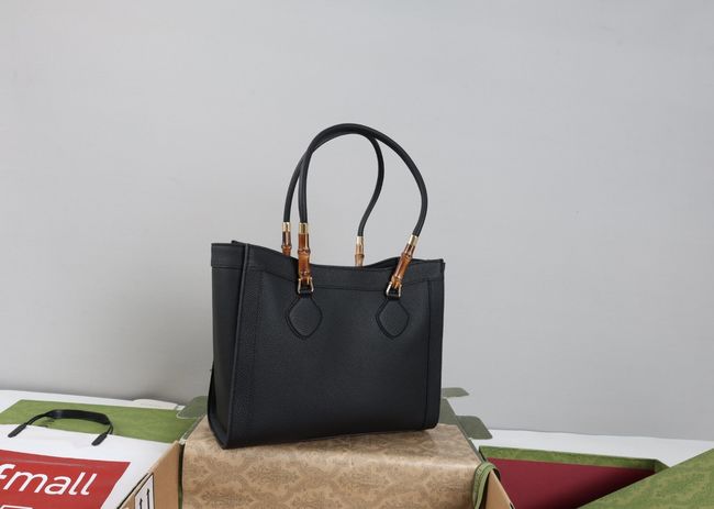 Gucci Bamboo Tote medium bag A005YB black