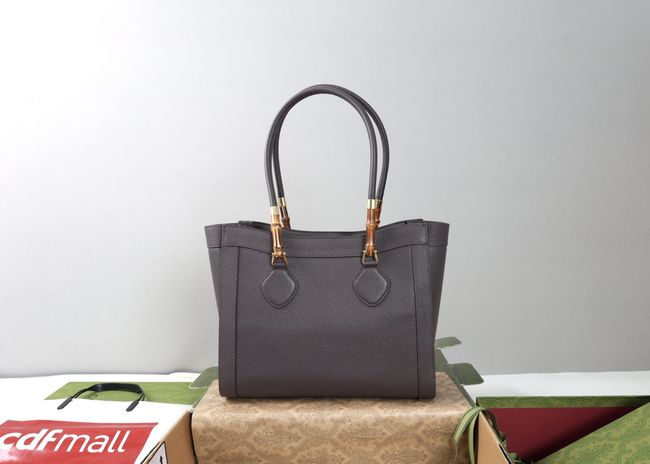 Gucci Bamboo Tote medium bag A005YB gray