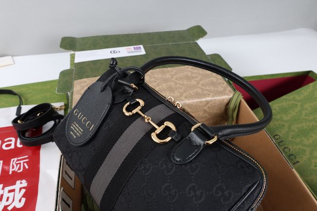 Gucci Borsetto medium boston bag 866732 black