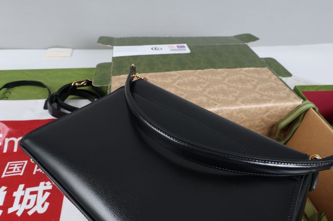 Gucci Horsebit Duomo medium top handle bag A006N6 black